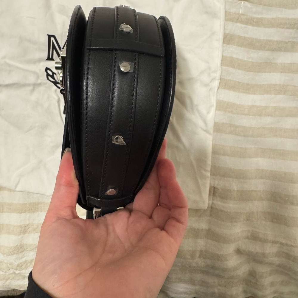 MCM (Black Visetos Patricia Mini Shoulder Bag) - Picture 12 of 14
